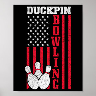 Duckpin Bowling Poster