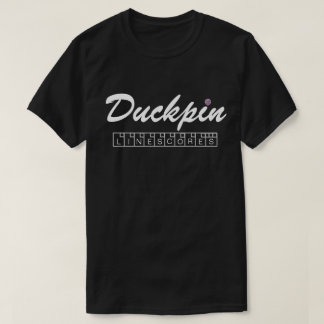 Duckpin Line Schwarzer T - Shirt