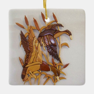 ‚Duckpond‘ Keramikornament