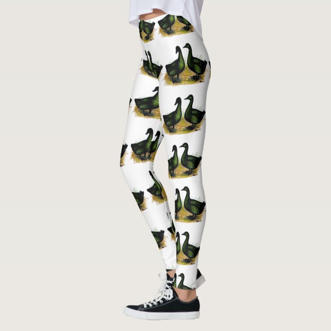 Ducks:  Cayuga Pair Leggings (Links)