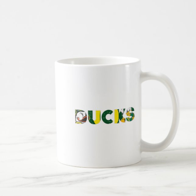Ducks Game Day Fan Team Srit Srts Men Boys Kinder  Kaffeetasse (Rechts)