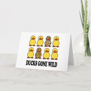 Ducks Gone Wild Karte