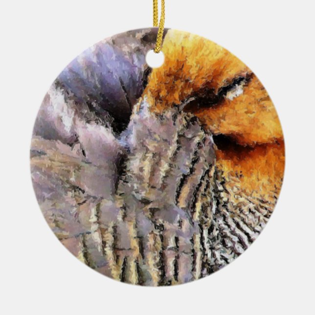 DUCKS KERAMIK ORNAMENT (Vorne)