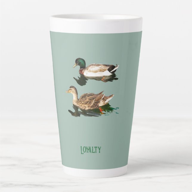 Ducks mallards milchtasse (Vorderseite)