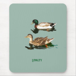 Ducks mallards mousepad