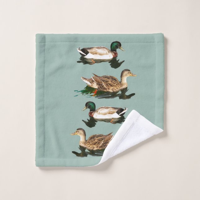 Ducks mallards waschlappen (Waschlappen)