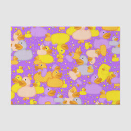 Ducks-n-Dots-Style-1-Lila-TISSUE-WRAP-PAPIER Seidenpapier