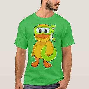 Duckschwimmen Schnorcheln T-Shirt