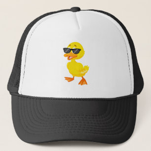 Ducksunglashe Gelb süßes Geschenk für Kinder Kind  Truckerkappe