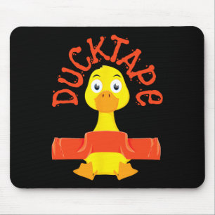 Ducktape Ente Funny Ducks Niedlicher Bauernhof Bew Mousepad