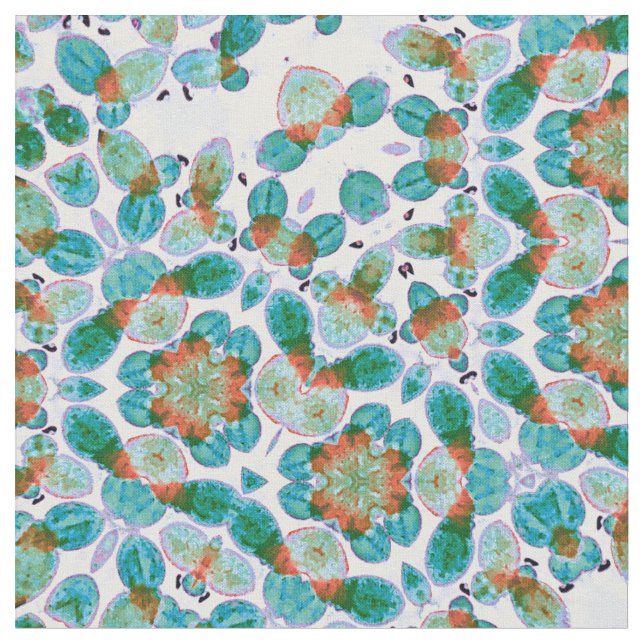 Duckweed Drama Stoff (Nahaufnahme)