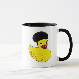 Ducky Afro-GummiTasse Tasse