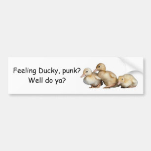 Ducky Autoaufkleber des Gefühls