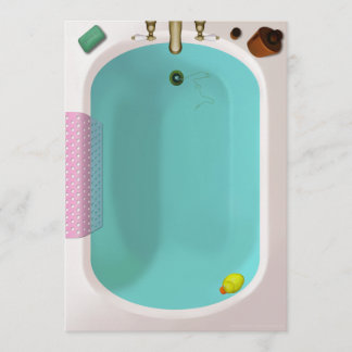 Ducky Babyparty-Einladungen Einladung