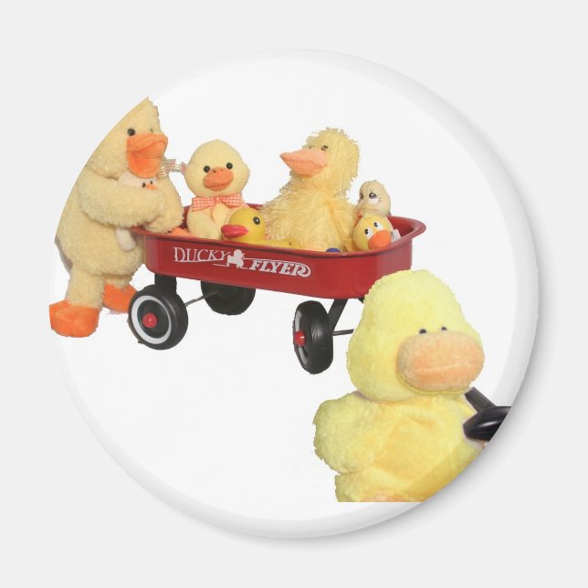 Ducky Flyer Magnet (Vorne)