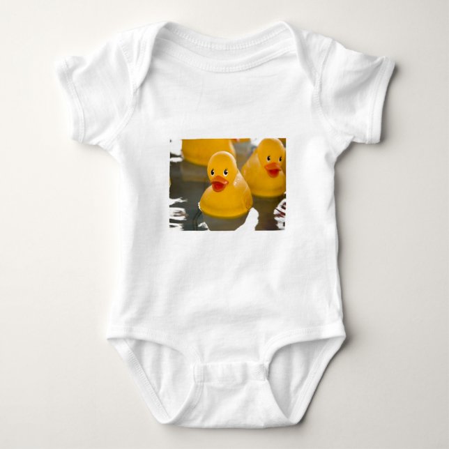 Ducky GummiShirts Baby Strampler (Vorderseite)