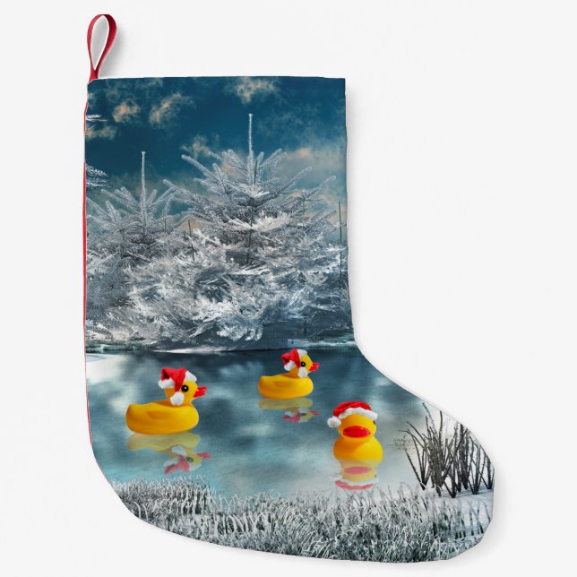 Ducky Gummiweihnachten Kleiner Weihnachtsstrumpf (Vorderseite)