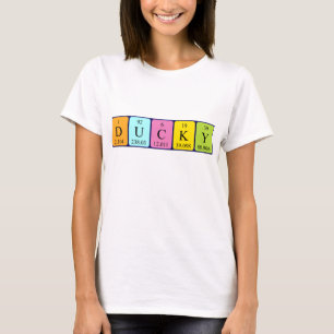 Ducky Periodenname Shirt