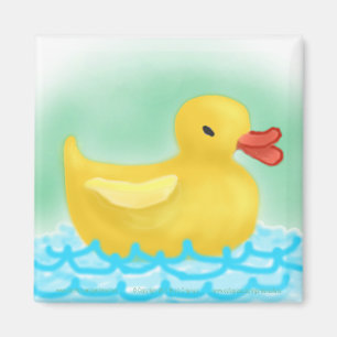 DUCKY Quadrat-Magnet Magnet
