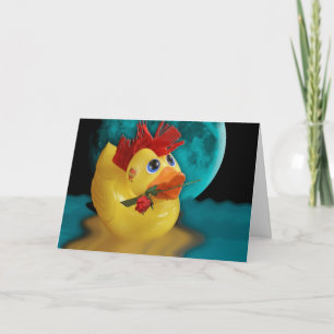 Ducky Rose! Feiertagskarte
