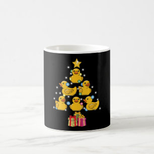 Ducky Rubber Ente Weihnachtsbaum Kaffeetasse