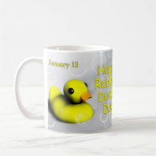 Ducky TagesTasse Gummi~ am 13. Januar Tasse
