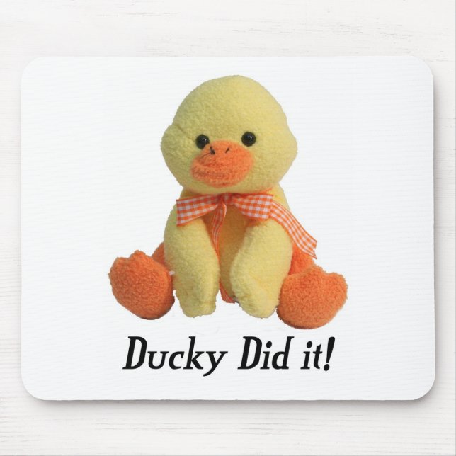 Ducky tat es! mousepad (Vorne)