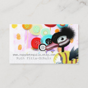 Ducky Whimsical Visitenkarte