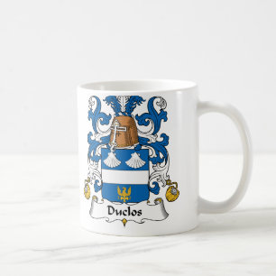 Duclos Familienwappen Kaffeetasse