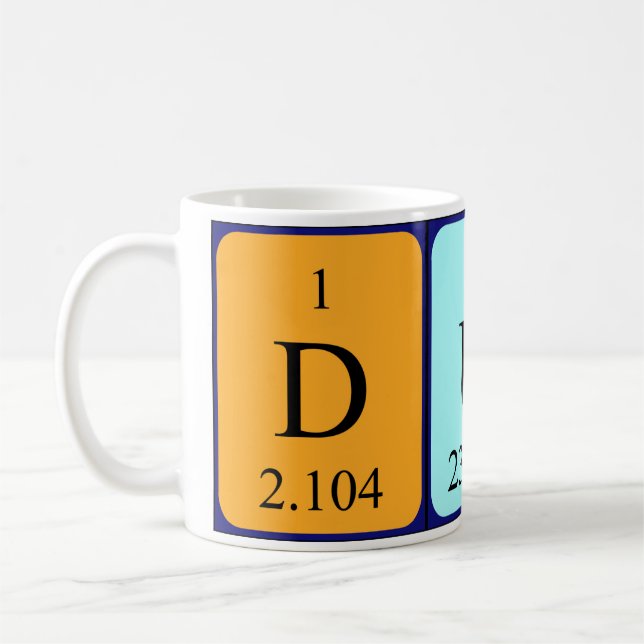 Duco Periodenname Tasse (Links)