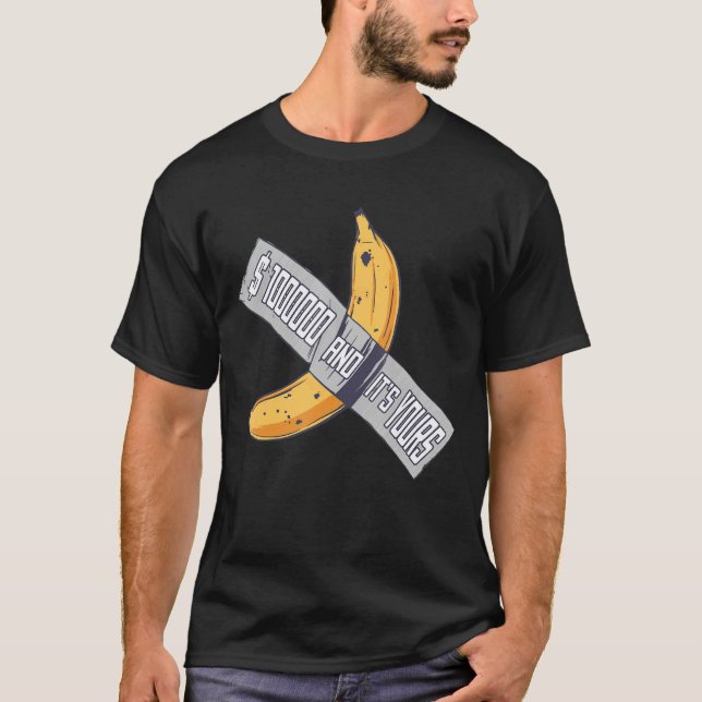 Duct Tape Banana Tape Pop Culture T-Shirt (Vorderseite)