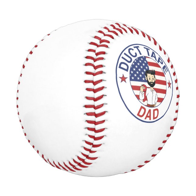 Duct Tape Dad - Baseball (Schrägansicht)