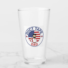 Duct Tape Dad - Beer Glass Glas