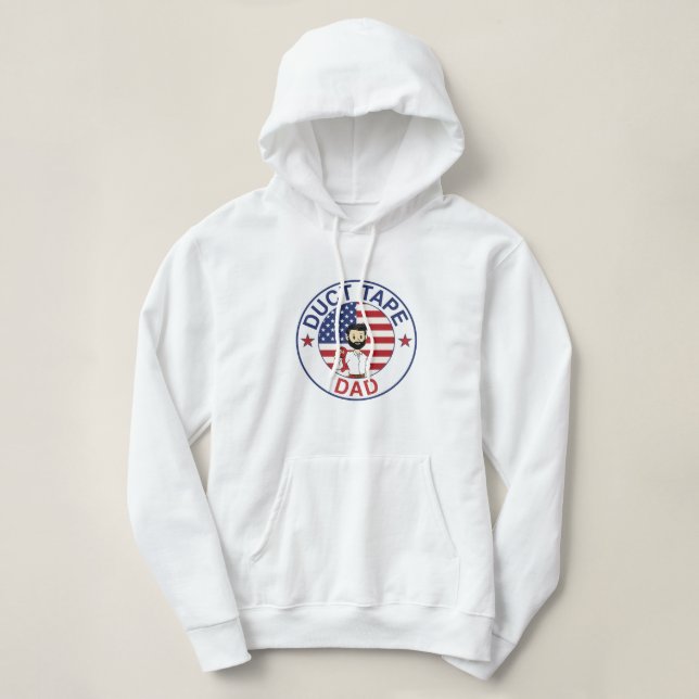Duct Tape Dad - Hoodie (Frau) (Design vorne)