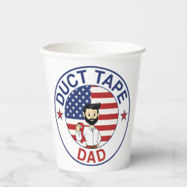 Duct Tape Dad - Paper cup Pappbecher