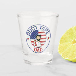 Duct Tape Dad - Shot glass Schnapsglas