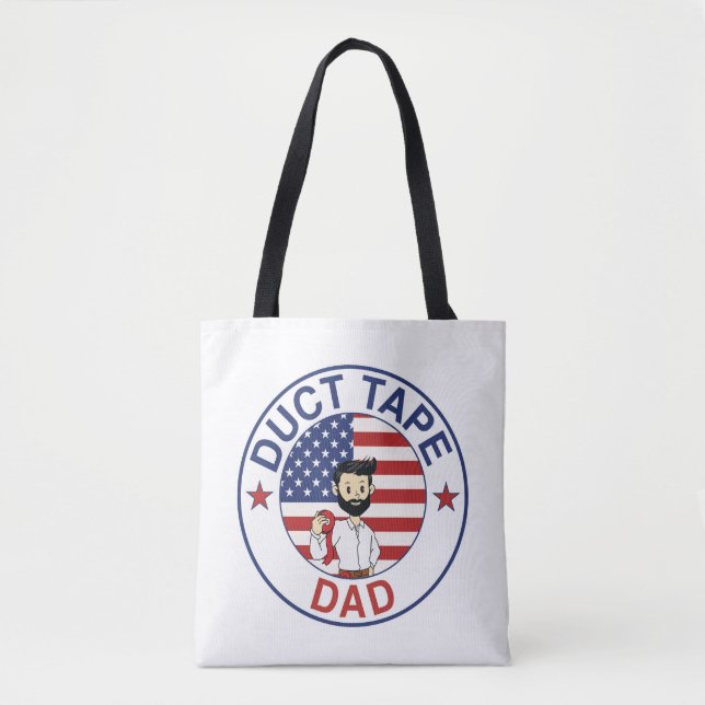 Duct Tape Dad - Tote Bag (Vorderseite)