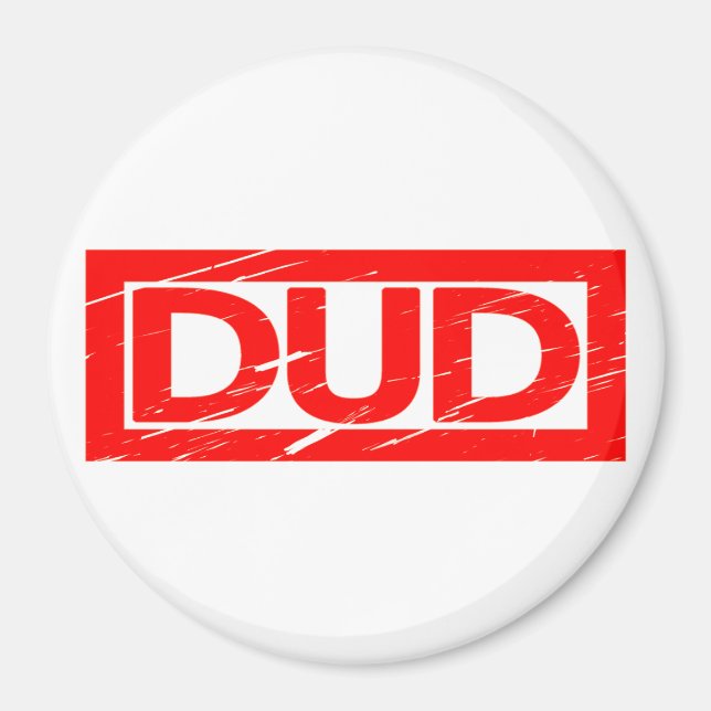 Dud Briefmarke Magnet (Vorne)