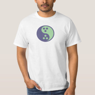 Dudeism Yang Bowling Ball T - Shirt