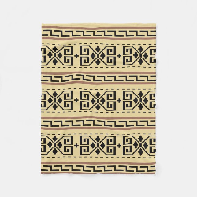 Dudeismus Cowian Fleece Throw Blanken (Vorderseite)