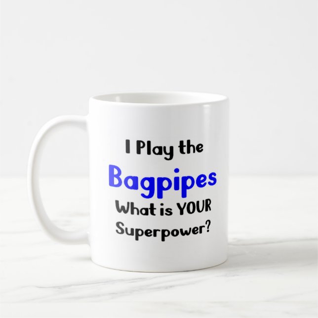 Dudelsack Kaffeetasse (Links)