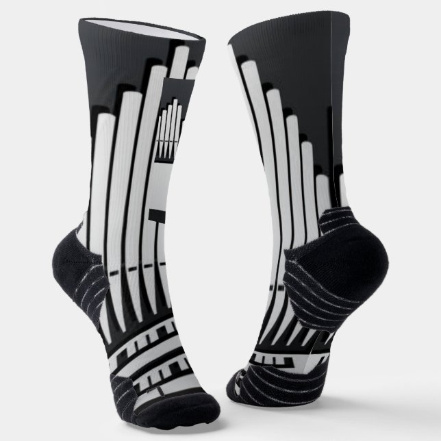Dudelsack-Orgel-Virtuosen-Performance Socken (Gewinkelt)