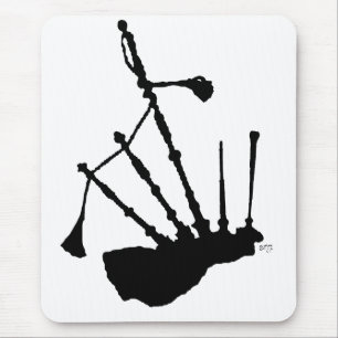 Dudelsack Silhouette Mousepad