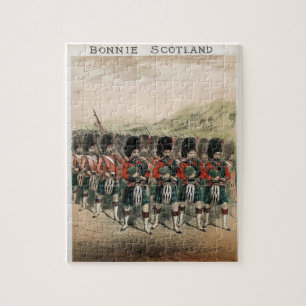 Dudelsackpfeifer aus Bonnie Scotland Puzzle