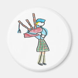 Dudelsackspiel Magnet