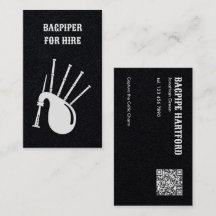 Dudelsackspielen QR-Code