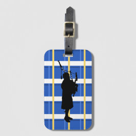 Dudelsackspielertartan-Gepäckanhänger Gepäckanhänger