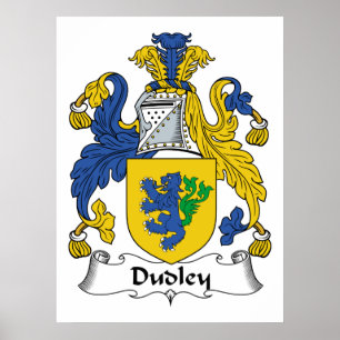 Dudley Familienwappen Poster
