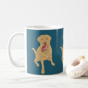 Dudley Labrador Coffee Tasse