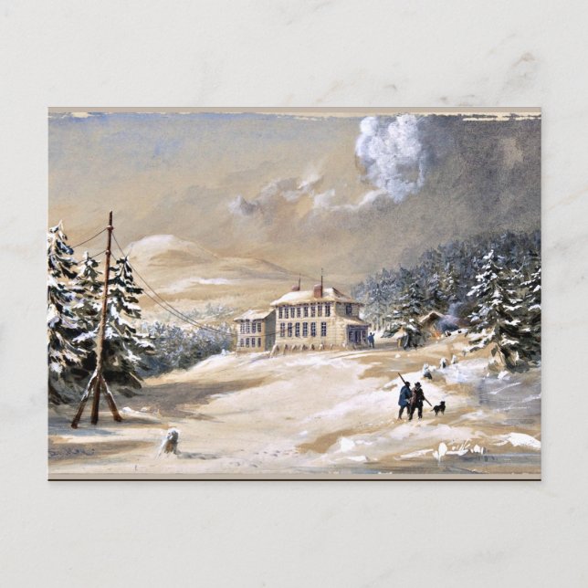 Dudley - Trinity Bay, Neufundland, schöne Kunst Postkarte (Vorderseite)